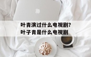 叶青演过什么电视剧？叶子青是什么电视剧