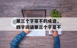 第三个字带不的成语，四字词语第三个字是不
