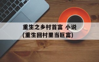 重生之乡村首富 小说(重生回村里当巨富)