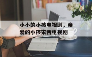 小小的小孩电视剧，亲爱的小孩宋茜电视剧