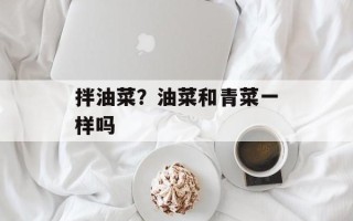 拌油菜？油菜和青菜一样吗