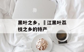 黑叶之乡，濛江黑叶荔枝之乡的特产