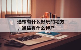 通榆有什么好玩的地方，通榆有什么特产