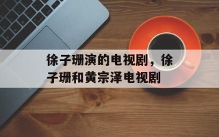 徐子珊演的电视剧，徐子珊和黄宗泽电视剧