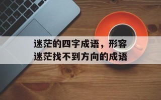 迷茫的四字成语，形容迷茫找不到方向的成语