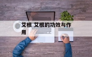 艾根 艾根的功效与作用