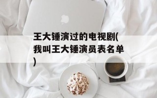 王大锤演过的电视剧(我叫王大锤演员表名单)