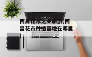 西昌花木之乡旅游(西昌花卉种植基地在哪里)