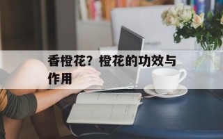 香橙花？橙花的功效与作用