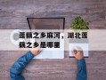 莲藕之乡麻河，湖北莲藕之乡是哪里