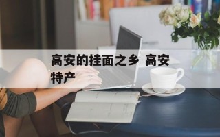 高安的挂面之乡 高安特产
