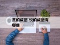贯的成语 悦的成语有哪些
