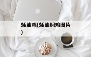 蚝油鸡(蚝油焖鸡图片)