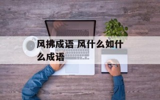 风拂成语 风什么如什么成语