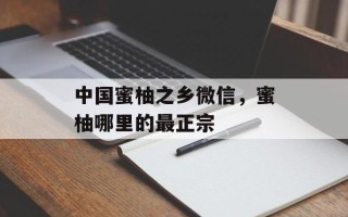 中国蜜柚之乡微信，蜜柚哪里的最正宗