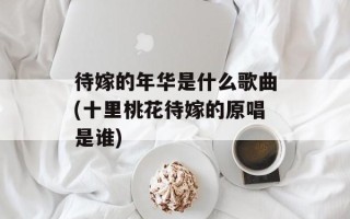 待嫁的年华是什么歌曲(十里桃花待嫁的原唱是谁)
