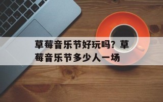 草莓音乐节好玩吗？草莓音乐节多少人一场