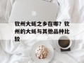钦州大蚝之乡在哪？钦州的大蚝与其他品种比较
