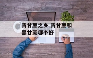 青甘蔗之乡 青甘蔗和黑甘蔗哪个好