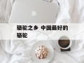 骆驼之乡 中国最好的骆驼
