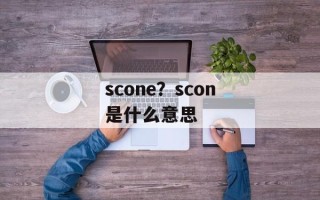 scone？scon是什么意思