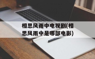 相思风雨中电视剧(相思风雨中是哪部电影)