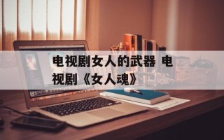 电视剧女人的武器 电视剧《女人魂》