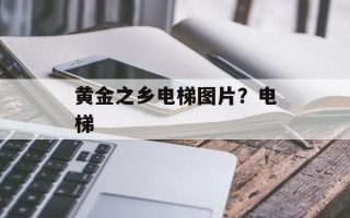 黄金之乡电梯图片？电梯
