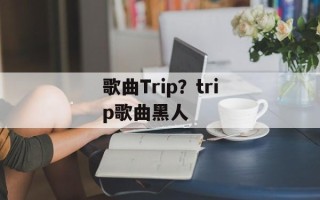 歌曲Trip？trip歌曲黑人