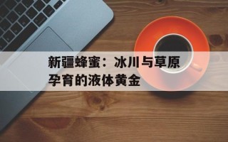 新疆蜂蜜：冰川与草原孕育的液体黄金