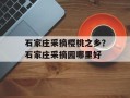 石家庄采摘樱桃之乡？石家庄采摘园哪里好