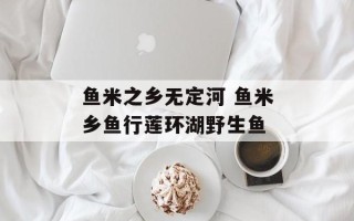 鱼米之乡无定河 鱼米乡鱼行莲环湖野生鱼
