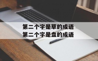 第二个字是草的成语 第二个字是盘的成语