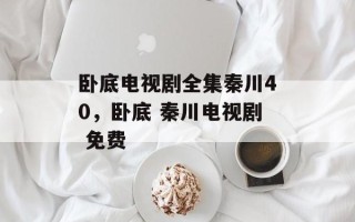 卧底电视剧全集秦川40，卧底 秦川电视剧 免费