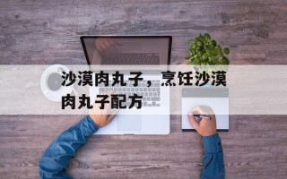 沙漠肉丸子，烹饪沙漠肉丸子配方