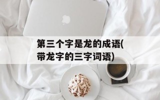 第三个字是龙的成语(带龙字的三字词语)