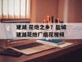 建湖 花炮之乡？盐城建湖花炮厂烟花视频