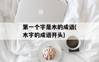 第一个字是木的成语(木字的成语开头)