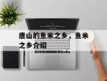 唐山的鱼米之乡，鱼米之乡介绍