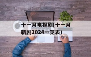 十一月电视剧(十一月新剧2024一览表)