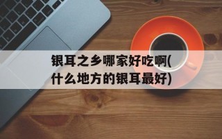 银耳之乡哪家好吃啊(什么地方的银耳最好)
