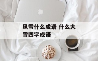 风雪什么成语 什么大雪四字成语