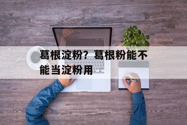 葛根淀粉？葛根粉能不能当淀粉用-第1张图片-