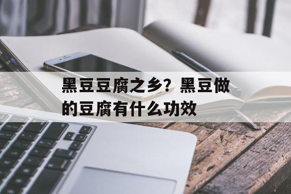 黑豆豆腐之乡？黑豆做的豆腐有什么功效-第1张图片-