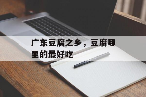 广东豆腐之乡，豆腐哪里的最好吃-第1张图片-